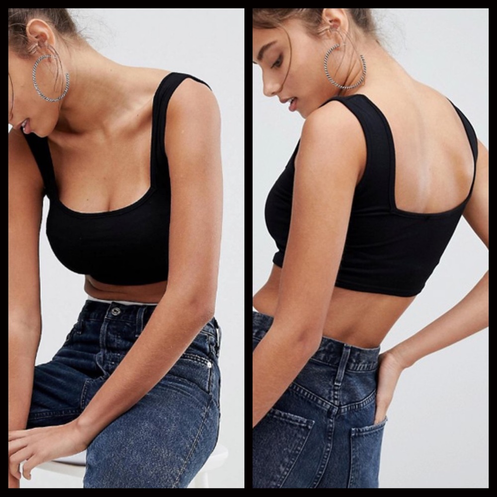 Pretty Little Thing Square Neck Crop Top